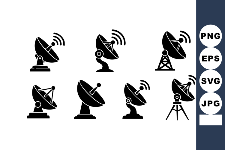 Satellite Icon Image 9