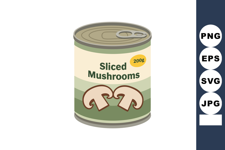 Canned Food Clipart Image 6