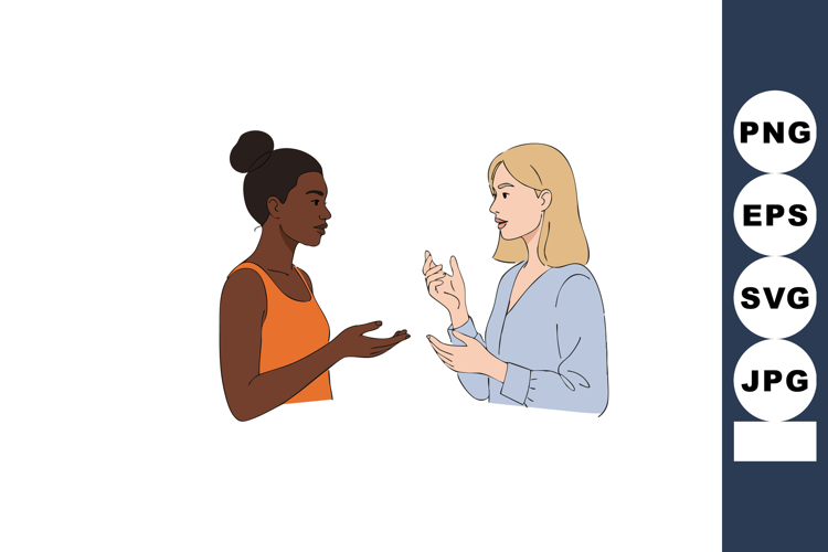 Women Clipart Image 12