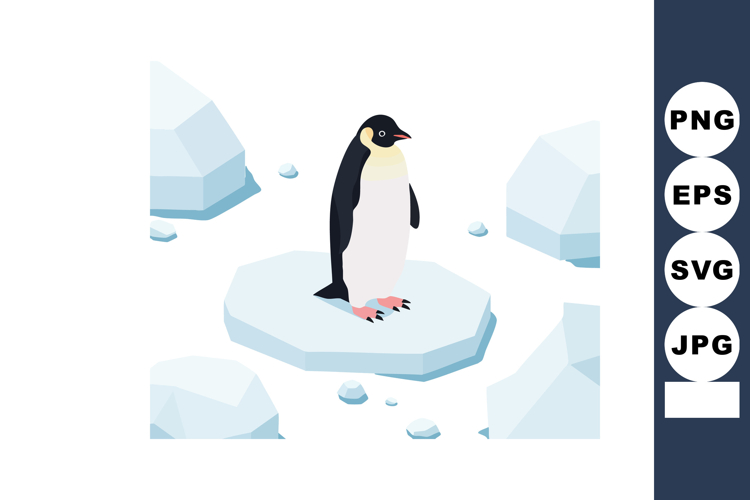 Penguin Clipart Image 13