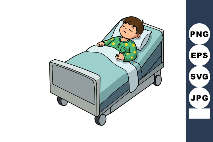 Hospital Bed Clipart Image 19