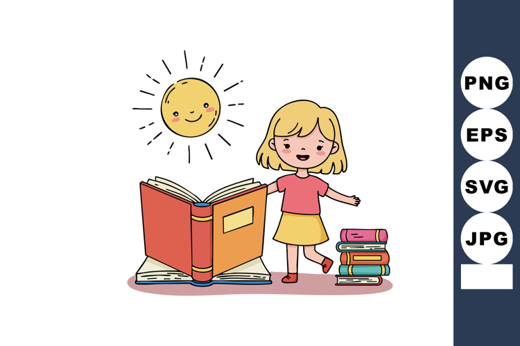 Reading Illustration Image 9