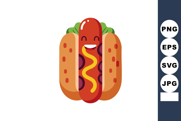 Hot Dog Illustration Image 9