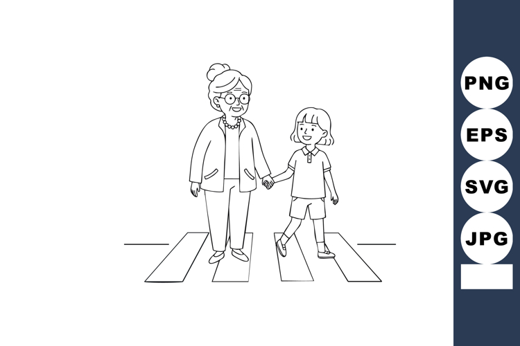 Grandmother Clipart Image 17
