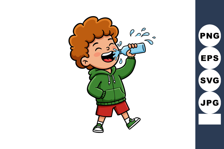 Drinking Clipart Image 14