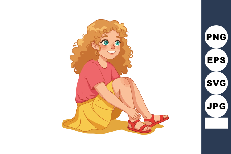 Sandals Clipart Image 2