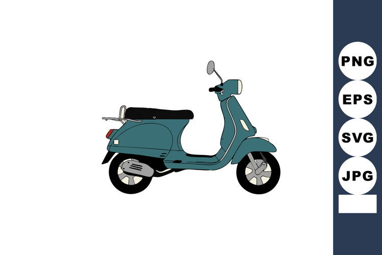 Motorcycle Clipart Image 15