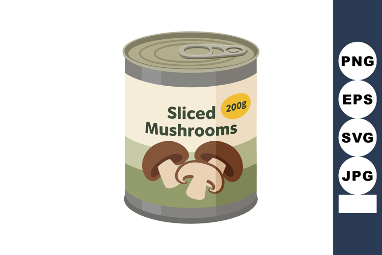 Canned Food Clipart Image 3