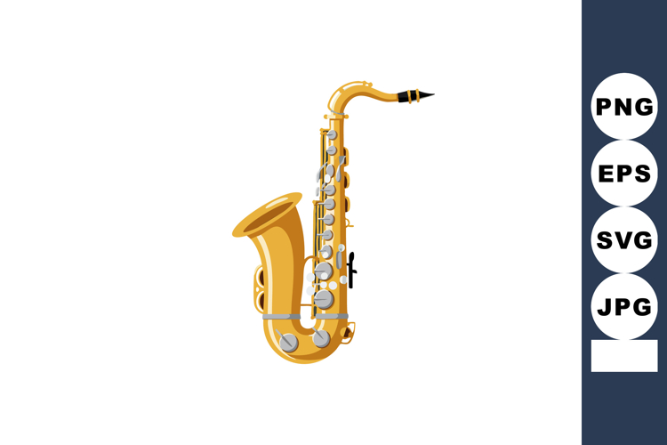 Saxophone Clipart Image 4