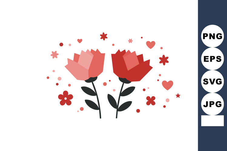 Flowers Vector Image 16