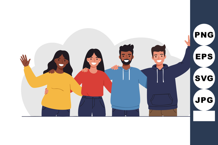 Friends Clipart Image 15