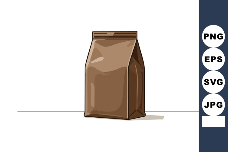 Paper Bag Clipart Image 6