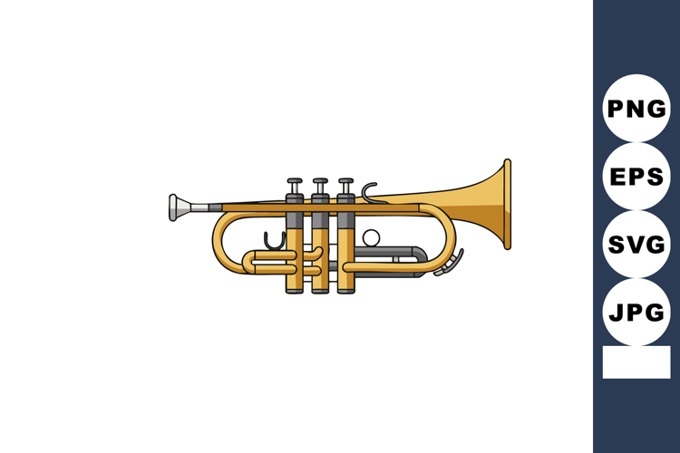 Trumpet Clipart Image 12