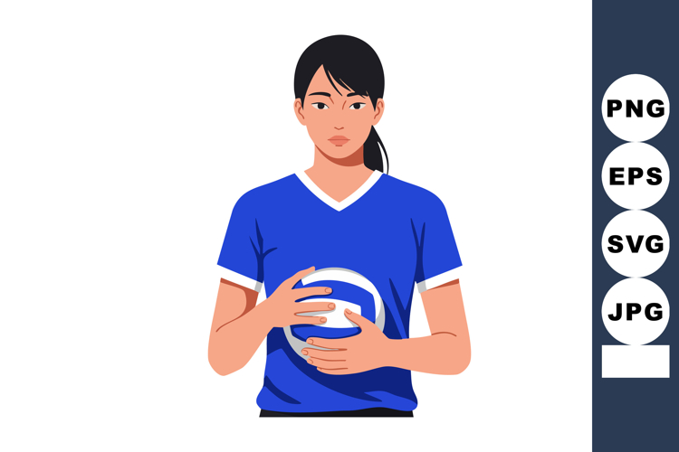 Volleyball Clipart Image 17