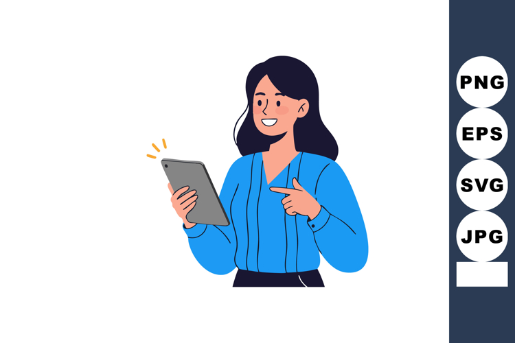 Tablet Clipart Image 15