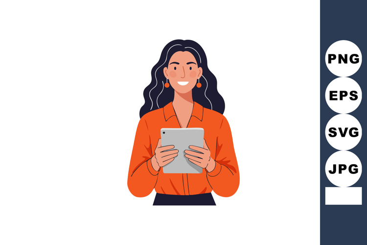 Tablet Clipart Image 14