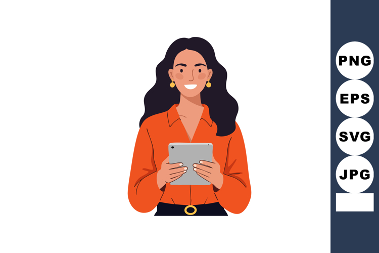 Tablet Clipart Image 16