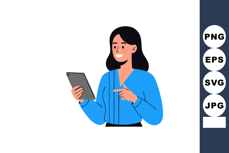 Tablet Clipart Image 9
