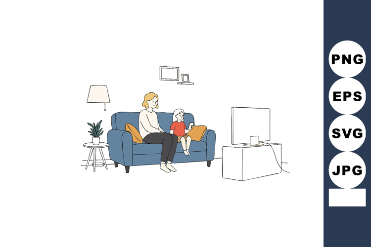 Family Clipart Image 25