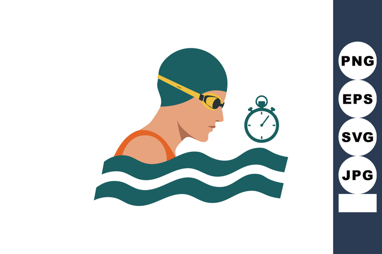 Swimmer Clipart Image 14