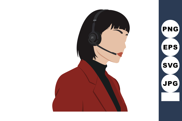 Headset Clipart Image 22