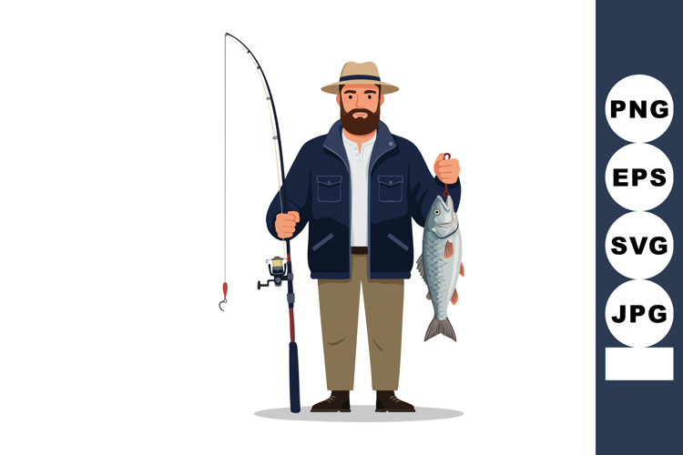 Fishing Rod Clipart Image 3