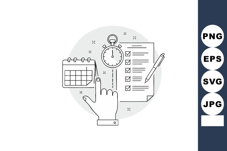 Time Management Clipart Image 20