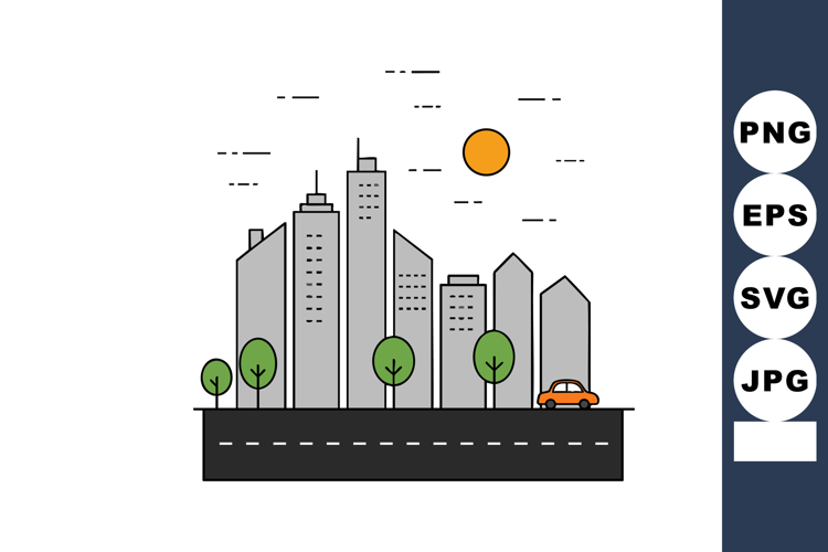 Buildings Clipart Image 19