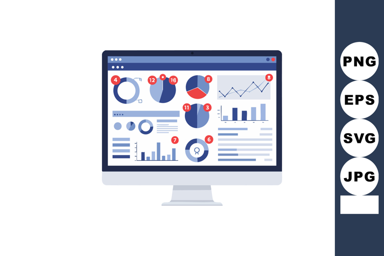 Statistics Clipart Image 22
