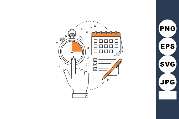 Time Management Clipart Image 19