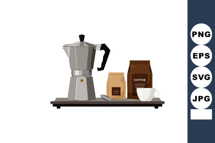 Coffee Pot Clipart Image 19