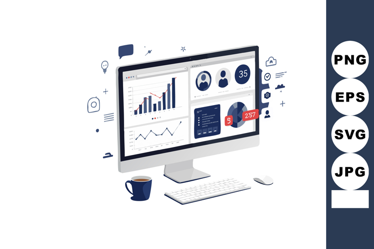 Graphs Clipart Image 3