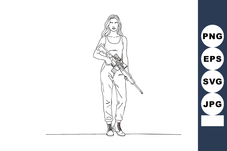 Soldier Clipart Image 9