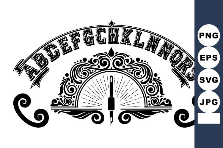 Vintage Alphabet Image 2