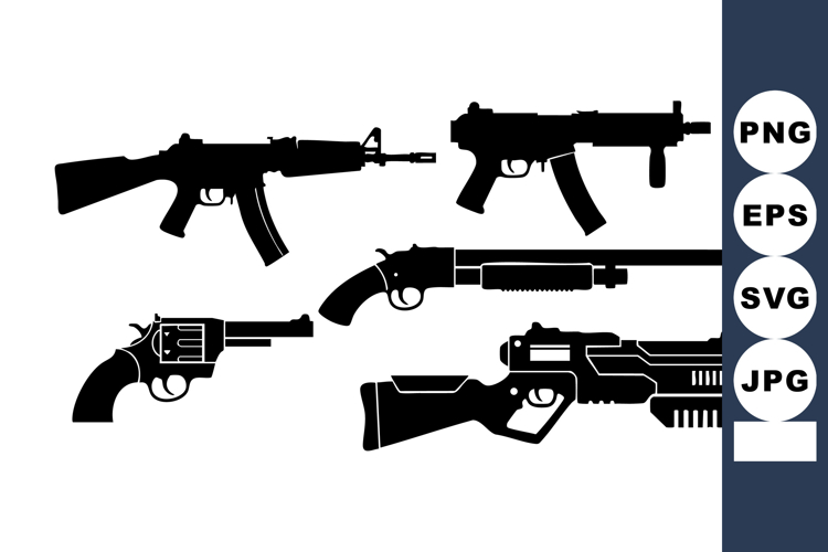 Pistol Silhouette Image 11