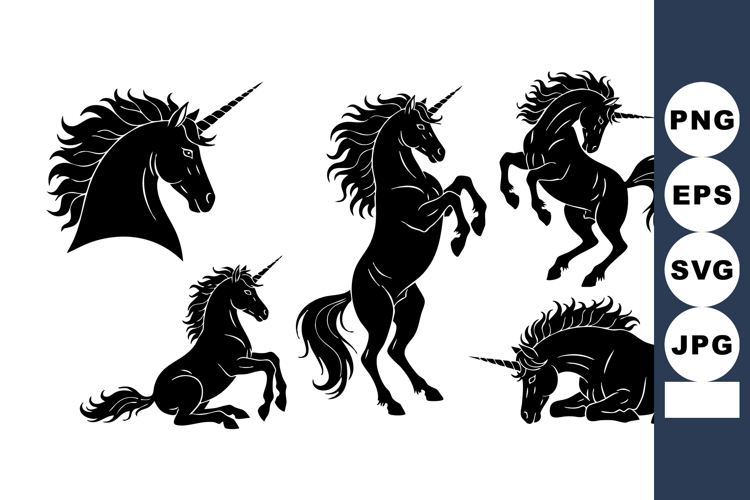 Horse Silhouettes Image 15