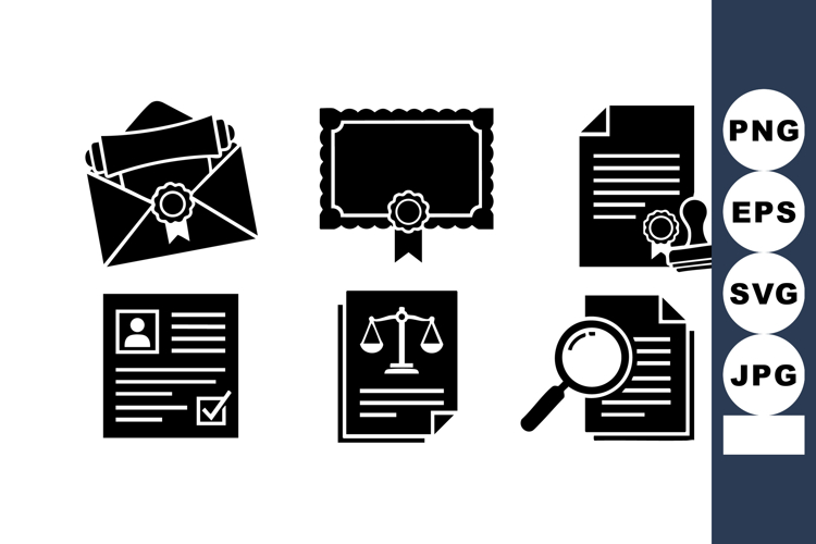 Certificate Icon Image 16