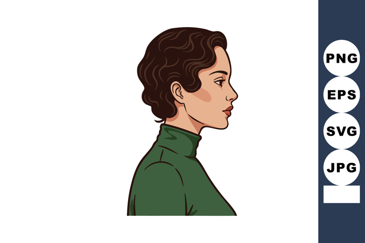 Hair Clipart Image 7