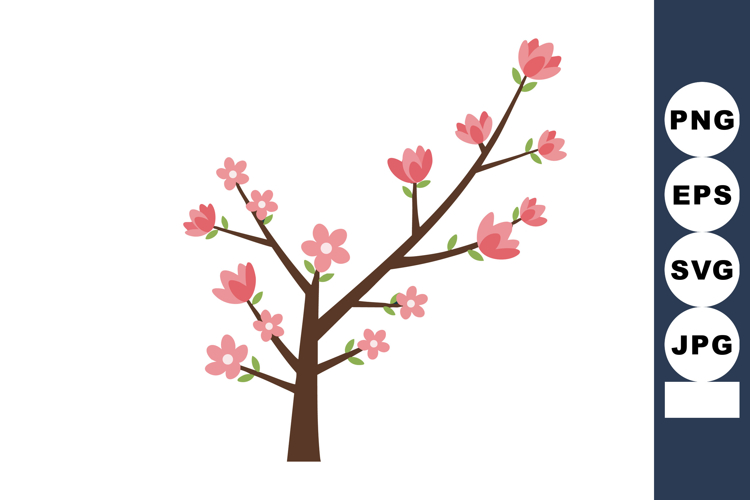 Cherry Blossom Vector Image 13