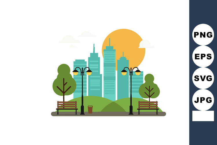 Skyline Clipart Image 9