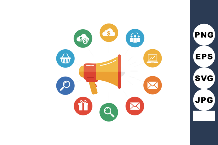 Megaphone Icon Image 11