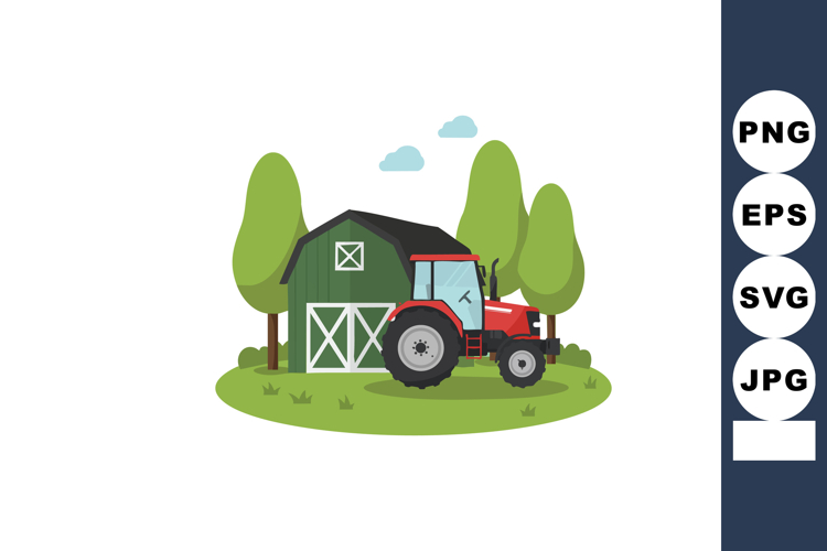 Tractor Clipart Image 11