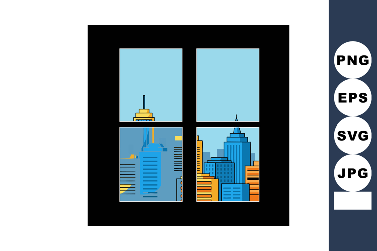 Skyline Clipart Image 7