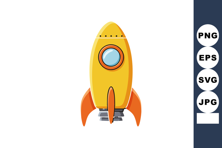 Rocket Clipart Image 16