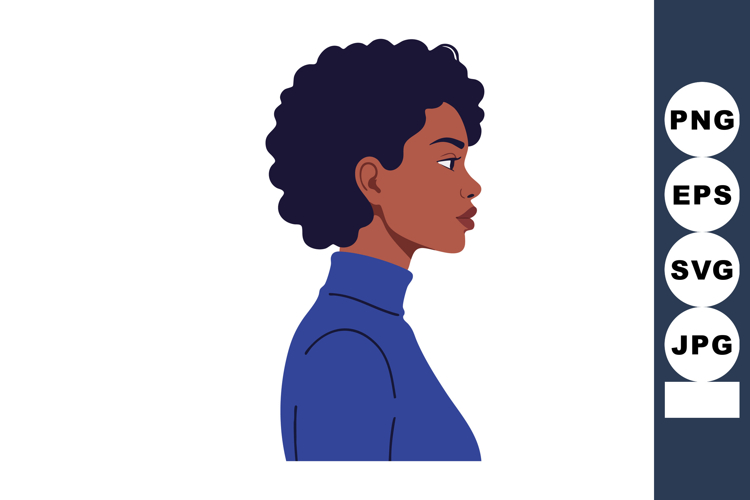 Afro Clipart Image 15
