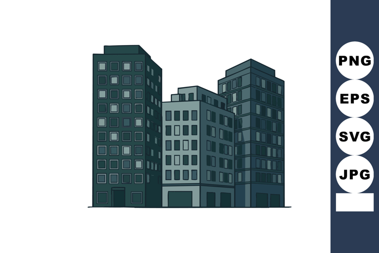 Office Building Clipart Image 8