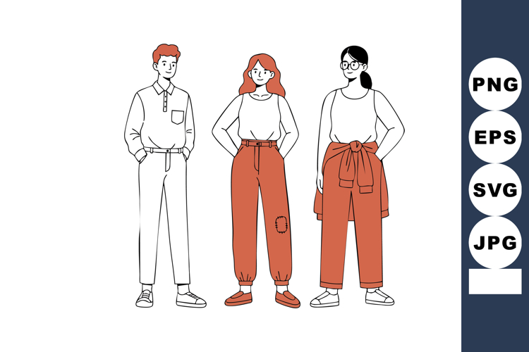 Women Clipart Image 10