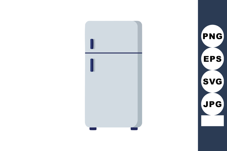 Refrigerator Clipart Image 4