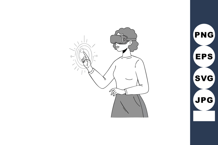 Headset Clipart Image 6