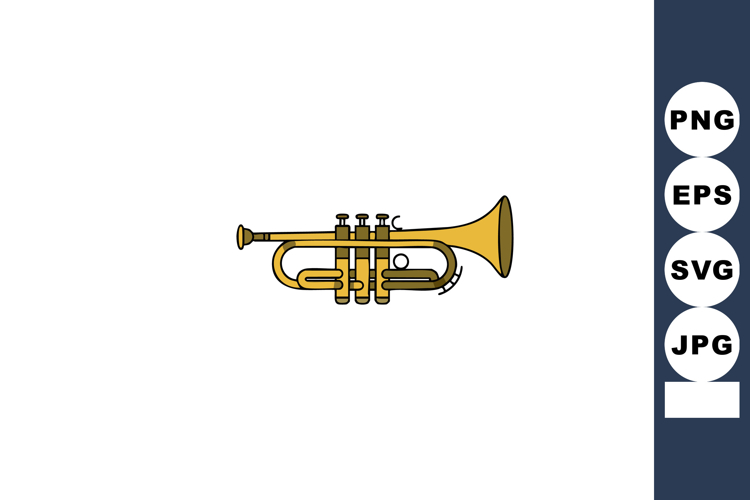 Trumpet Clipart Image 2